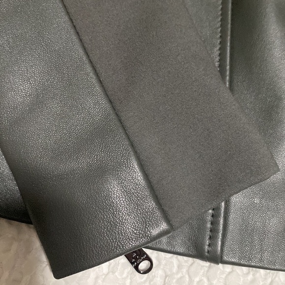 Final price 🔥NWT SAM EDELMAN Lambskin Leather Moto Jacket, M - Picture 7 of 7